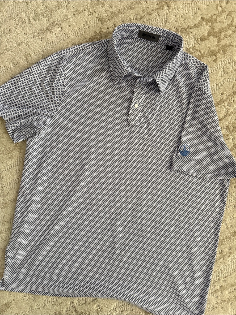 G/FORE polo XL- Bald Head Island SC logo